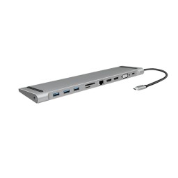 ადაპტერი: Logilink UA0373 USB 3.2 Gen 1 Docking Station 11-Port w/PD