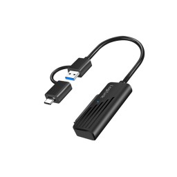 ადაპტერი: Logilink AU0062 USB-A/USB-C 2-in-1 to SATA Adapter USB 3.2 Gen1 Compatible Black
