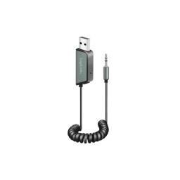 ადაპტერი: Logilink BT0065 Wireless Audio Receiver for Vehicles With 3.5mm AUX & USB Connector