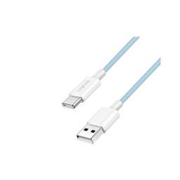 კაბელი: Logilink CU0331 USB 2.0 to USB-C Cable 60W Nylon Blue 1.5m