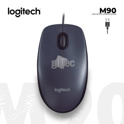 მაუსი LOGITECH M90 L910-001793 1000DPI USB BLACK-JUSTSHOP.GE-ზე