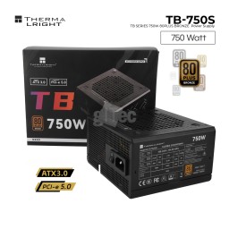 კვების ბლოკი THERMALRIGHT TB-750S 750W 80PLUS BRONZE ATX3.0 PCI-E5.0 BLACK-JUSTSHOP.GE-ზე