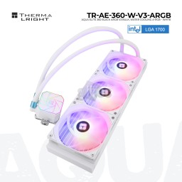 თხევადი გაგრილების სისტემა THERMALRIGHT AQUA ELITE 360 WHITE ARGB V3 Bulk-JUSTSHOP.GE-ზე