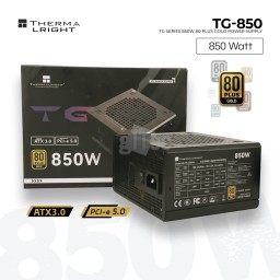 კვების ბლოკი THERMALRIGHT TR-TG 850S 850W 80PLUS GOLD ATX3.0 PCI-E 5.0 BLACK