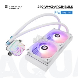 თხევადი გაგრილების სისტემა THERMALRIGHT AQUA ELITE 240 ARGB V3 WHITE BULK-JUSTSHOP.GE-ზე