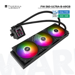 თხევადი გაგრილების სისტემა Thermalright Frozen Warframe SE 360 Argb Black-JUSTSHOP.GE-ზე