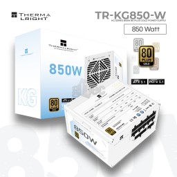 კვების ბლოკი THERMALRIGHT TR-KG850W 850W 80PLUS GOLD ATX3.1 PCI-E 5.1 WHITE