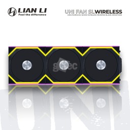 ქეისის ქულერი LIAN LI UNI FAN SL Wireless Reverse Blade G99.12RSL1W3B.00 Black-JUSTSHOP.GE-ზე