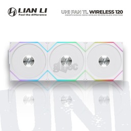 ქეისის ქულერი LIAN LI UNI FAN TL Wireless Reverse Blade G99.12RTL1W3W.00 WHITE-JUSTSHOP.GE-ზე