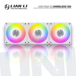 ქეისის ქულერი LIAN LI UNI FAN CL Wireless 120 REVERSE BLADE G99.12RCL1W3W.00 WHITE