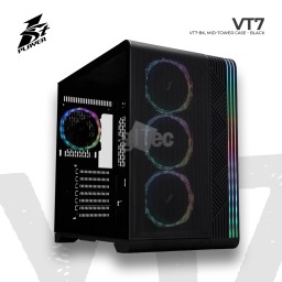 ქეისი 1STPLAYER VT7 VT7-BK MID-TOWER BLACK