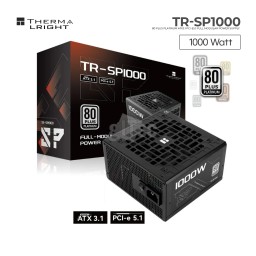 კვების ბლოკი THERMALRIGHT TR-SP1000 1000W 80 PLUS PLATINUM ATX 3.1 Full-Modular