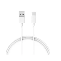 Xiaomi დამტენი კაბელი Mi USB-C Cable 1m White-JUSTSHOP.GE-ზე