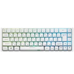2E კლავიატურა GAMING Membrane keyboard KG350 68key, USB-A, EN/UA/RU, RGB, white
