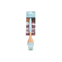 სილიკონის ფუნჯი Ardesto Brush Tasty Baking, 24cm, silicone, wood, blue-JUSTSHOP.GE-ზე