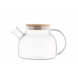 ჩაიდანი ARDESTO Tea pot Ardesto, 1000 ml, borosilicate glass, bamboo