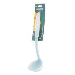 ჩამჩა Ardesto Ladle Fresh, 28.2cm, silicone, plastic, blue-JUSTSHOP.GE-ზე