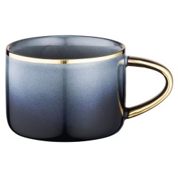 ჭიქა Ardesto Mug Andria, 300ml, ceramics, blue-gray-JUSTSHOP.GE-ზე