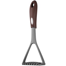 კარტოფილის საჭყლეტი Ardesto Potato masher Gemini, 32.5cm, nylon, grey-brown