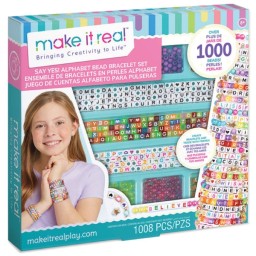 Make It Real Say Yes! Alphabet Bead Bracelet Set-JUSTSHOP.GE-ზე