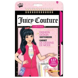 საბავშვო წიგნაკი Make It Real Juicy Couture Fashion Sketchbook
