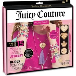 სამაჯურების ნაკრები ბავშვებისთვის Make It Real Juicy Couture Trendy Tassels