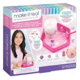 ელექტრო სანთელი დეკორით Make It Real Flameless Candle Zen Garden