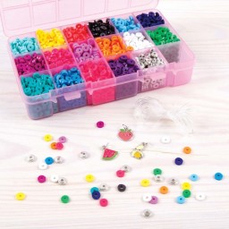 მძივების ნაკრები Make It Real Heishi Beads Kit