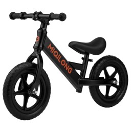 საბავშვო ბალანს ველოსიპედი Miqilong Balance bicycle HP 12 black-JUSTSHOP.GE-ზე