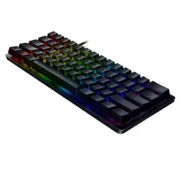 Razer Keyboard mechanical Huntsman Mini 61key, Red Switch, USB-A, EN, RGB, black