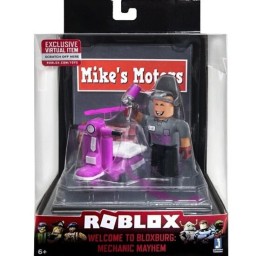 Jazwares Roblox ROB- Desktop Series (Welcome to Bloxburg: Mechanic Mayhem) W7