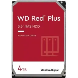 WD 4TB 3.5 5400 256MB SATA Red Plus NAS-JUSTSHOP.GE-ზე