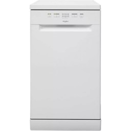 ჭურჭლის სარეცხი მანქანა Whirlpool Dishwasher WSFE 2B19 EU (869991615490) 10 complect, A+, 60 cm, White