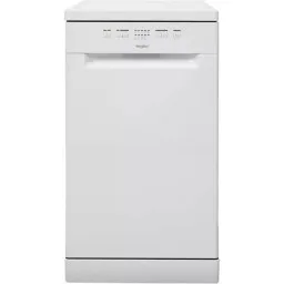 ჭურჭლის სარეცხი მანქანა Whirlpool Dishwasher WSFE 2B19 EU (869991615490) 10 complect, A+, 60 cm, White-JUSTSHOP.GE-ზე