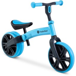 საბავშვო ბალანს ველოსიპედი Yvolution Balance bicycle Yvelo Junior blue-JUSTSHOP.GE-ზე