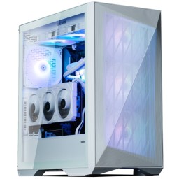 Zalman ქეისი PC case Z9 Iceberg MS without PSU, 2xUSB3.0, 2xUSB2.0, 1xUSB 3.1 Gen2 Type-C, 4x140mm ARGB, VGA 390mm, LCS ready, TG Side Panel, EATX, white
