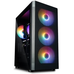 Zalman ქეისი PC case I4 TG without PSU, 2xUSB3.0, 1xUSB2.0, 4x140mm RGB, VGA 320mm, LCS ready, TG Side Panel, ATX, black