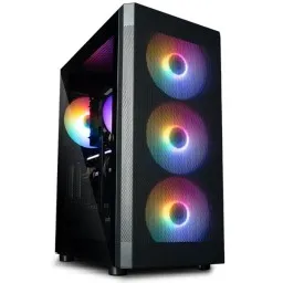 Zalman ქეისი PC case I4 TG without PSU, 2xUSB3.0, 1xUSB2.0, 4x140mm RGB, VGA 320mm, LCS ready, TG Side Panel, ATX, black-JUSTSHOP.GE-ზე