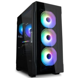 Zalman ქეისი PC case I3 Neo TG without PSU, 1xUSB3.0, 2xUSB2.0, 4x120mm ARGB, VGA 355mm, LCS ready, TG Side/Front Panel, ATX, black-JUSTSHOP.GE-ზე