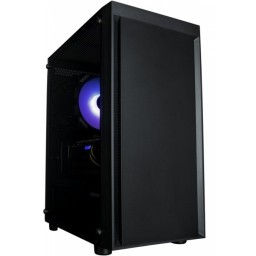 Zalman ქეისი Computer case T3 Plus, without PSU, 1xUSB3.0, 2xUSB2.0, 2x120mm, Perforated Side, ATX, Black