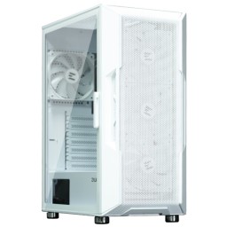 Zalman ქეისი PC case I3 Neo ARGB without PSU, 2xUSB3.0, 1xUSB2.0, 4x120mm ARGB, VGA 355mm, LCS ready, TG Side Panel, ATX, white-JUSTSHOP.GE-ზე