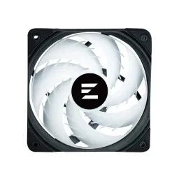 Zalman ქულერი Case Fan AF120 ARGB, 120mm, 600-2000rpm, 4pin PWM, 3pin+5VARGB, 29.7dBa, black-JUSTSHOP.GE-ზე