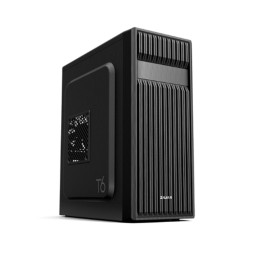 Zalman ქეისი PC case T6 without PSU, 1xUSB3.0, 2xUSB2.0, 1x120mm, VGA 280mm, ATX, black-JUSTSHOP.GE-ზე