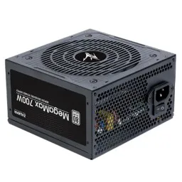 Zalman კვების ბლოკი PSU Megamax (700W), 83%, 80+ White, 120mm, 1xMB 24pin(20+4), 2xCPU (8pin+(4+4)pin) 4xMolex, 6xSATA, 4xPCIe 8pin(6+2)-JUSTSHOP.GE-ზე