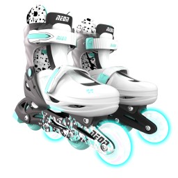 როლიკები Neon Scates Combo, size 30-33, grey-teal-JUSTSHOP.GE-ზე