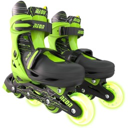 როლიკები Neon Inline SKATES (SIZE 12-2) Green-JUSTSHOP.GE-ზე