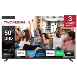 Thomson ტელევიზორი TV 50 LED 4K 60Hz Smart Google TV Black
