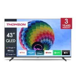 Thomson ტელევიზორი TV 65 QLED 4K 60Hz Smart Google TV Black-JUSTSHOP.GE-ზე