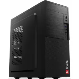 2E Computer case ALFA (E1903U-400)with PSU 2EATX400, MidT,2xUSB2.0,1xUSB3.0, steel (side panel), black-JUSTSHOP.GE-ზე