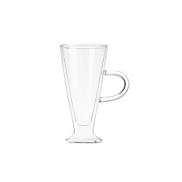 ჭიქების ნაკრები ARDESTO Double wall borosilicate glass mug set Ardesto, 230 ml, 2 pcs, with handles